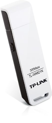 Adaptador USB Wireless Tp-Link Tl-Wn821N 300Mbps USB 2.0 Branco