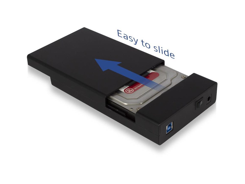 ACT AC1405 Speicherlaufwerksgehäuse HDD / SSD-Gehäuse Schwarz 3.5  (AC1405)