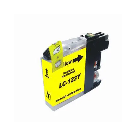 LC 123 Jaune compatible 