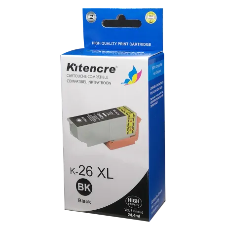 Cartouche Epson  Noir série 26XL compatible