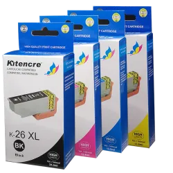 Cartouche Epson Couleur série 26XL compatible
