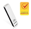 Adaptateur USB sans fil TP-Link TL-WN821N 300 Mbps USB 2.0 Blanc